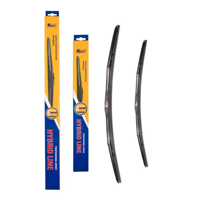 Комплект гибридных щеток стеклоочистителя 650/400 мм, 1 адаптер
Комплект гибридных щеток стеклоочистителя 650/400 мм, 1 адаптер