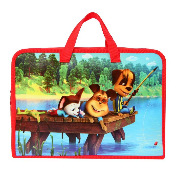 Папка с ручками пластиковая А4 "Барбоскины"
Папка с ручками пластиковая А4 "Барбоскины"