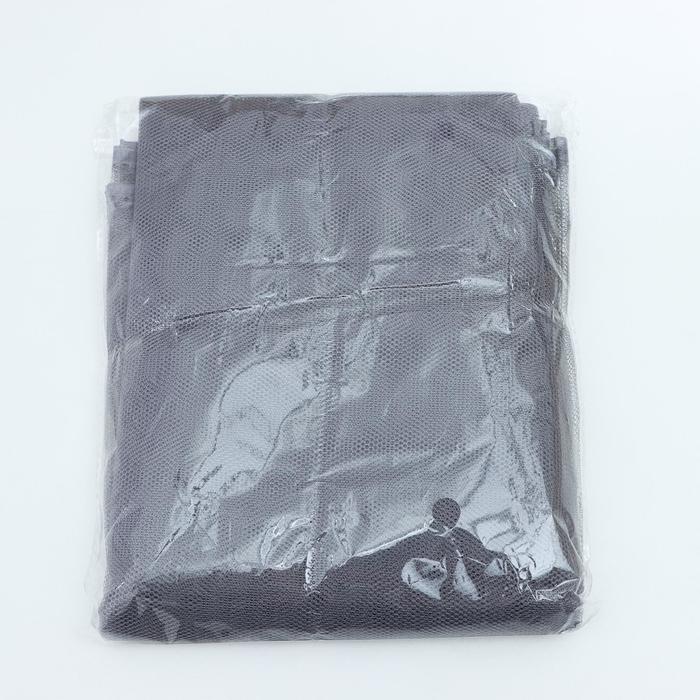 Сетка антимоскитная на окна, 150×130 см, крепление на липучку, цвет серый
Сетка антимоскитная на окна, 150×130 см, крепление на липучку, цвет серый