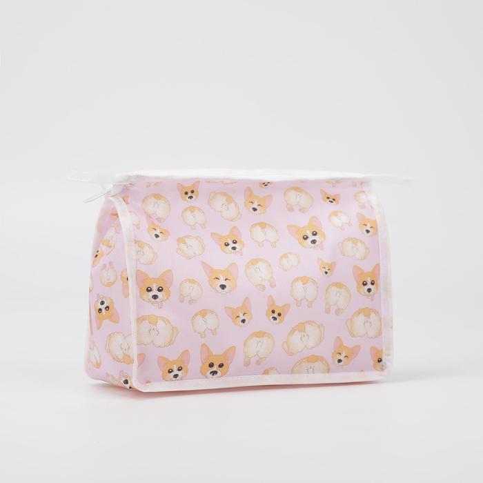 Косметичка на молнии, без подклада, цвет розовый
Косметичка на молнии, без подклада, цвет розовый