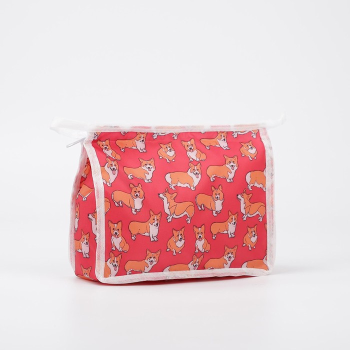 Косметичка на молнии, без подклада, цвет красный
Косметичка на молнии, без подклада, цвет красный