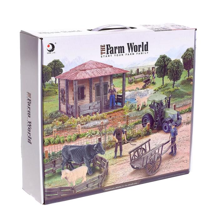 Набор «Фермерское хозяйство», с трактором 
Набор «Фермерское хозяйство», с трактором
