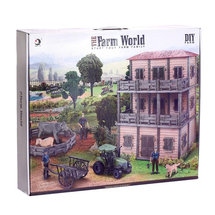 Набор «Фермерское хозяйство», с двухэтажным домом
Набор «Фермерское хозяйство», с двухэтажным домом