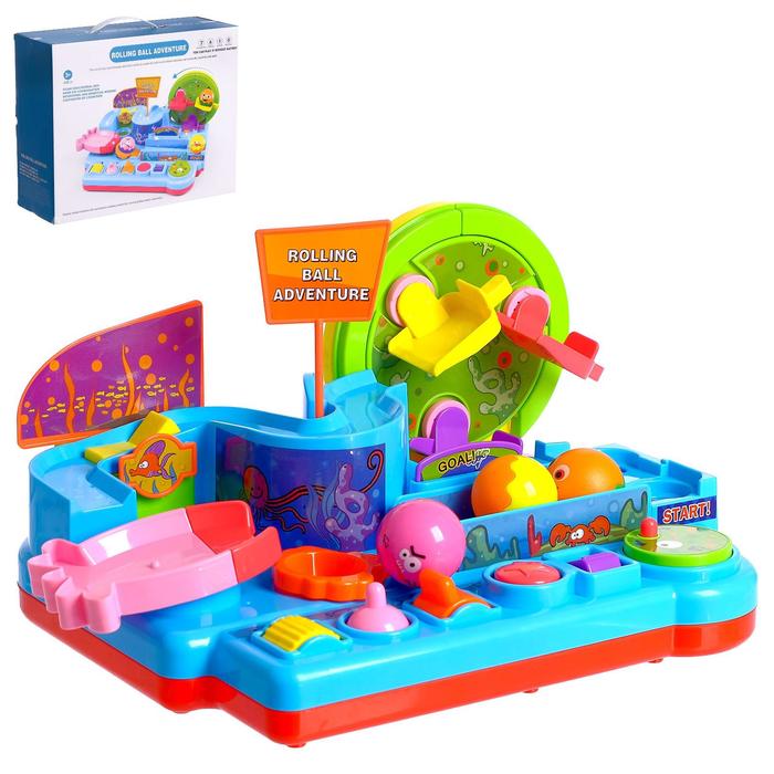Настольная игра-лабиринт «Докати шары»
Настольная игра-лабиринт «Докати шары»