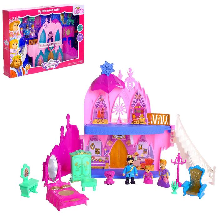 Замок для кукол «Волшебный замок» свет, звук, с фигурками и аксессуарами
Замок для кукол «Волшебный замок» свет, звук, с фигурками и аксессуарами
