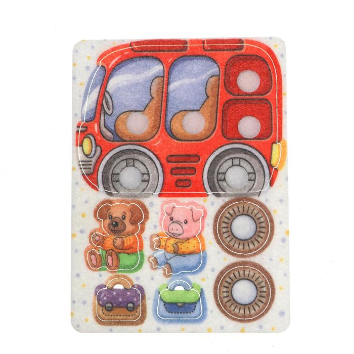 Игрушка из фетра «Автобус»
Игрушка из фетра «Автобус»