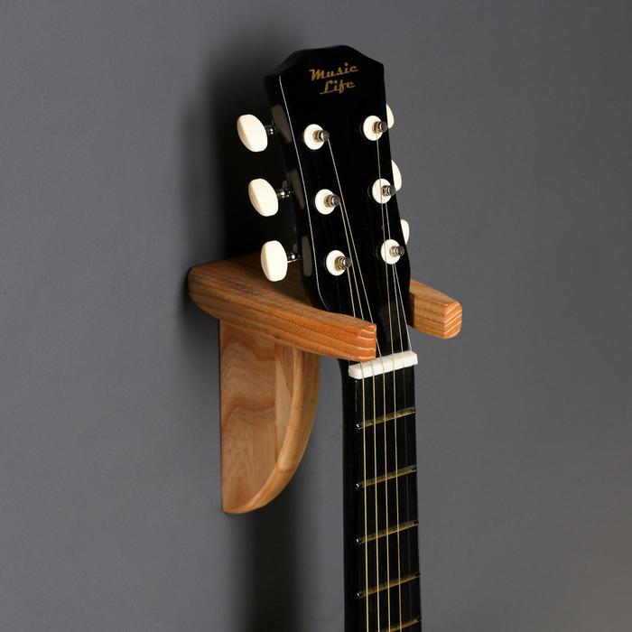 Держатель для гитар "Овал", настенный, массив ясеня
Держатель для гитар "Овал", настенный, массив ясеня