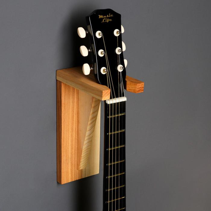 Держатель для гитар "Угол" настенный, массив ясеня
Держатель для гитар "Угол" настенный, массив ясеня