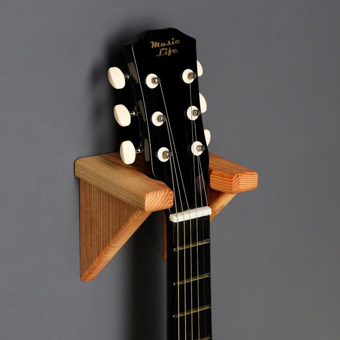 Держатель для гитар "Классика", настенный, массив ясеня
Держатель для гитар "Классика", настенный, массив ясеня