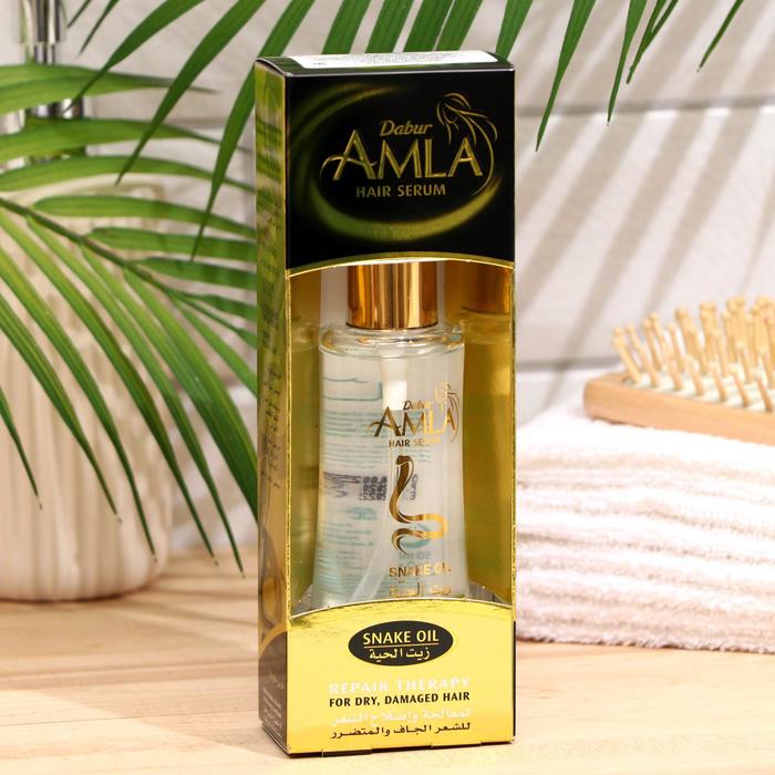 Масло-сыворотка для волос Dabur Amla масло змеи, восстанавливающая терапия, 50 мл
Масло-сыворотка для волос Dabur Amla масло змеи, восстанавливающая терапия, 50 мл