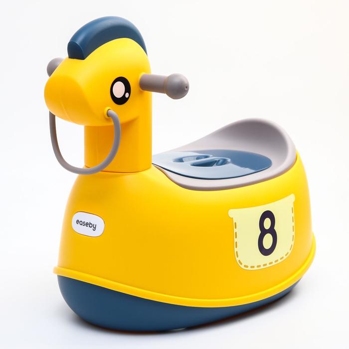 Горшок детский «Лошадка», цвет желтый
Горшок детский «Лошадка», цвет желтый