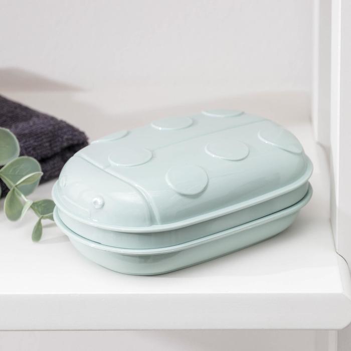 Мыльница «Божья коровка», 13×9×5 см, цвет МИКС
Мыльница «Божья коровка», 13×9×5 см, цвет МИКС