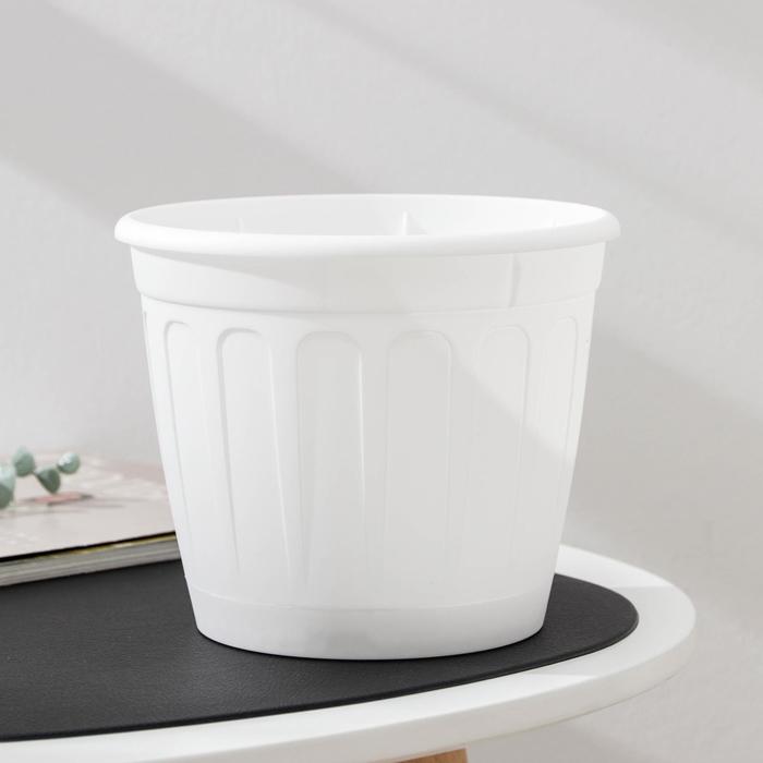 Горшок для цветов «Дионис», 2,6 л, цвет белый
Горшок для цветов «Дионис», 2,6 л, цвет белый