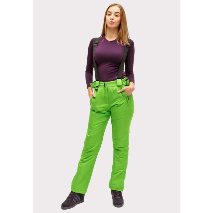 Брюки горнолыжные женские, размер 50, цвет салатовый
Брюки горнолыжные женские, размер 50, цвет салатовый