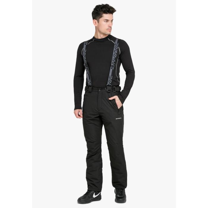 Брюки горнолыжные мужские, размер 54, цвет чёрный
Брюки горнолыжные мужские, размер 54, цвет чёрный