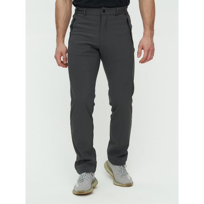 Брюки мужские, размер 50, цвет тёмно-серый
Брюки мужские, размер 50, цвет тёмно-серый