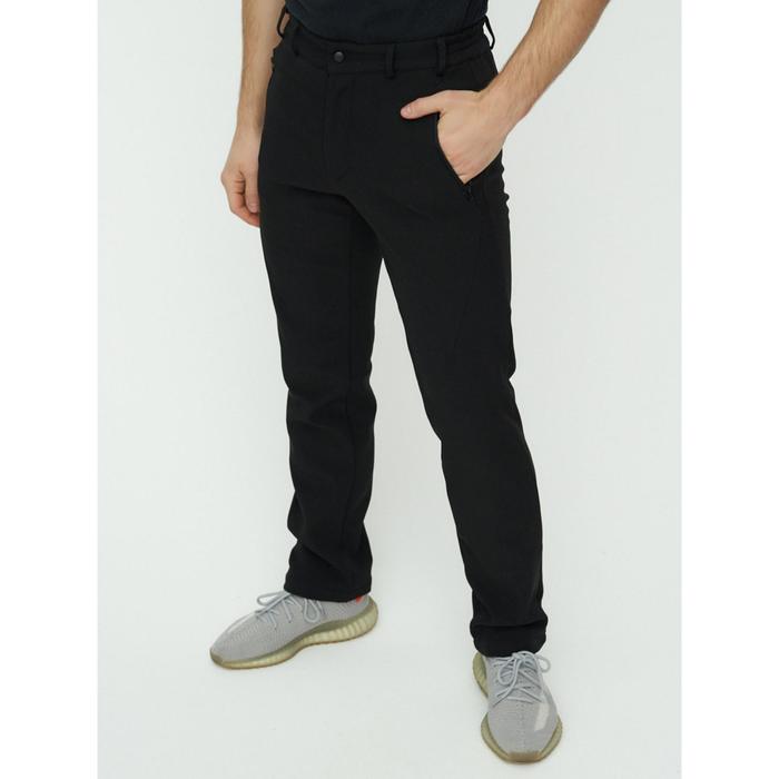 Брюки мужские, размер 52, цвет чёрный
Брюки мужские, размер 52, цвет чёрный