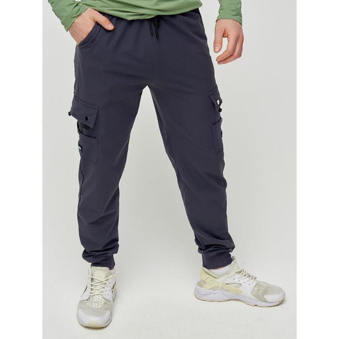 Брюки спортивные мужские, размер 54, цвет тёмно-серый
Брюки спортивные мужские, размер 54, цвет тёмно-серый