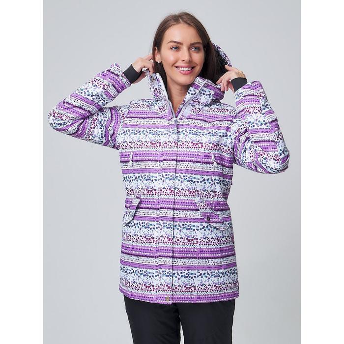 Горнолыжная куртка женская, размер 46, цвет фиолетовый
Горнолыжная куртка женская, размер 46, цвет фиолетовый