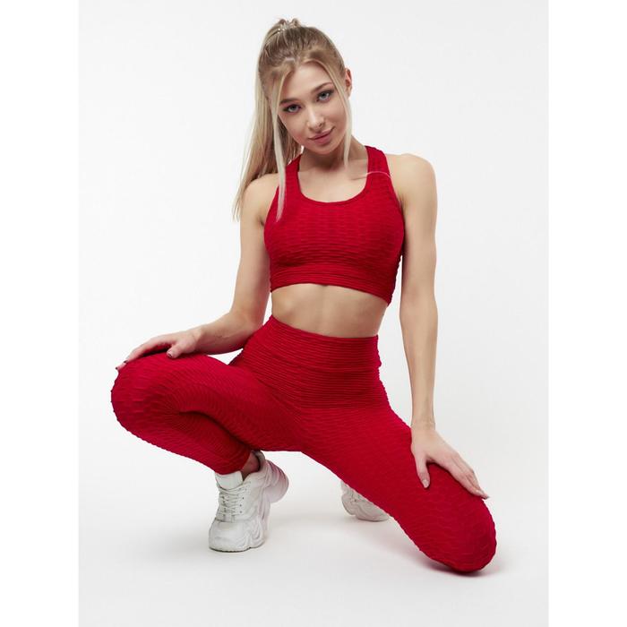 Костюм для фитнеса женский, размер 44-46, цвет бордовый
Костюм для фитнеса женский, размер 44-46, цвет бордовый