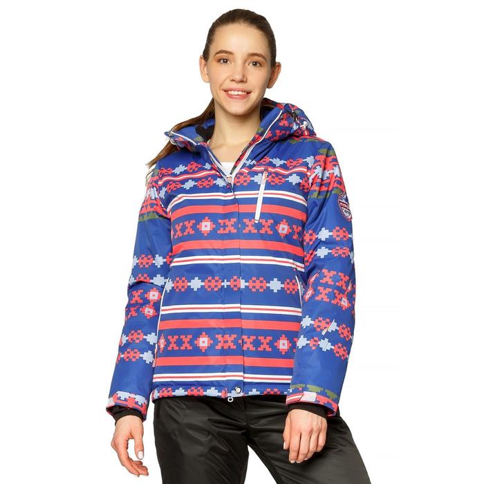 Куртка горнолыжная женская, размер 42, цвет синий
Куртка горнолыжная женская, размер 42, цвет синий