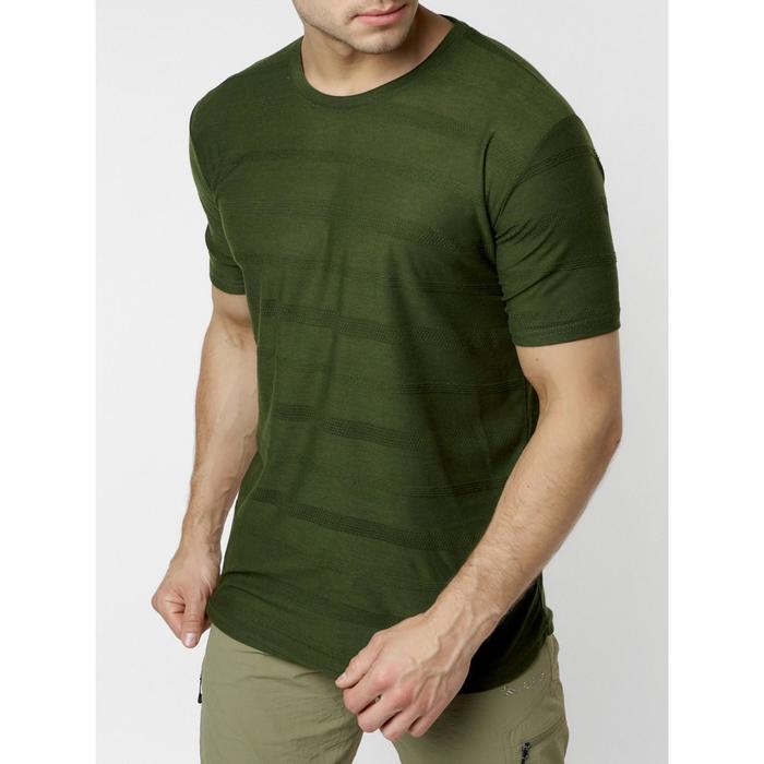 Футболка мужская, размер 52, цвет хаки
Футболка мужская, размер 52, цвет хаки