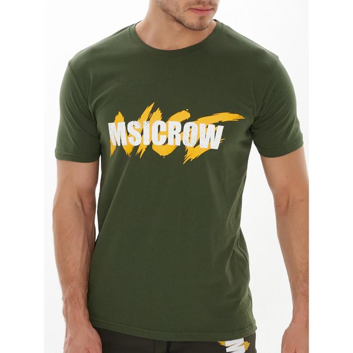 Футболка мужская, размер 50, цвет хаки
Футболка мужская, размер 50, цвет хаки