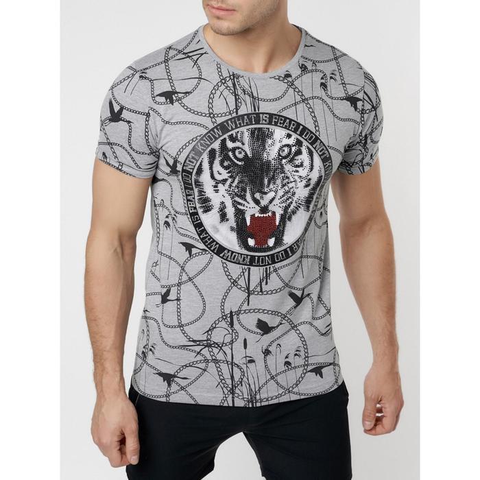 Футболка для мальчика, рост 170, цвет серый 
Футболка для мальчика, рост 170, цвет серый