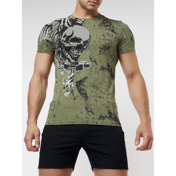 Футболка для мальчика, рост 170, цвет хаки
Футболка для мальчика, рост 170, цвет хаки