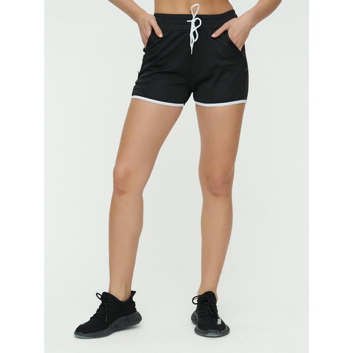Спортивные шорты женские, размер 40, цвет чёрный
Спортивные шорты женские, размер 40, цвет чёрный