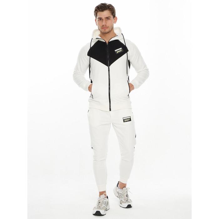 Спортивный костюм мужской, размер 50, цвет белый
Спортивный костюм мужской, размер 50, цвет белый