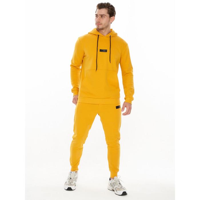 Спортивный костюм мужской, размер 44, цвет горчичный
Спортивный костюм мужской, размер 44, цвет горчичный