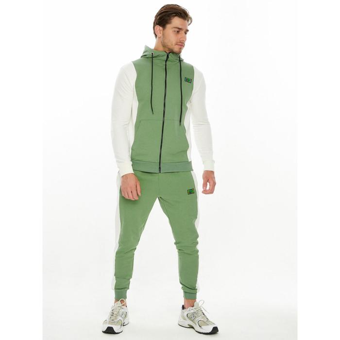 Спортивный костюм мужской, размер 48, цвет салатовый
Спортивный костюм мужской, размер 48, цвет салатовый