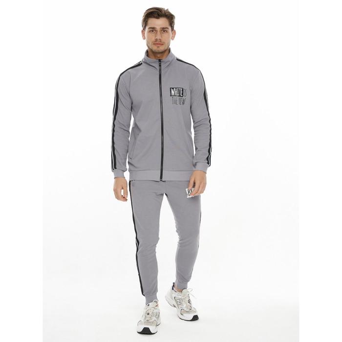 Спортивный костюм мужской, размер 50, цвет серый
Спортивный костюм мужской, размер 50, цвет серый