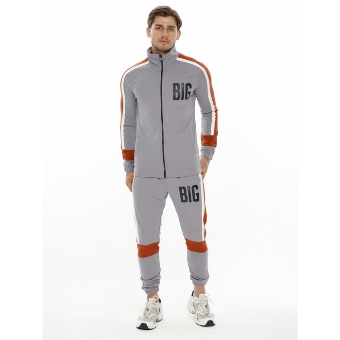 Спортивный костюм мужской, размер 48, цвет серый
Спортивный костюм мужской, размер 48, цвет серый