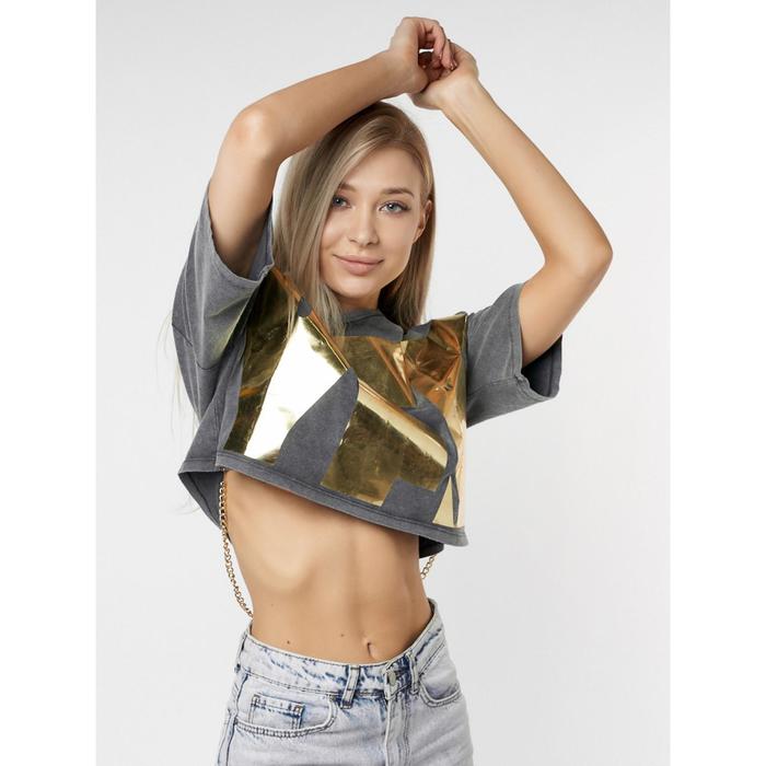 Футболка женская, размер 42, цвет серый
Футболка женская, размер 42, цвет серый