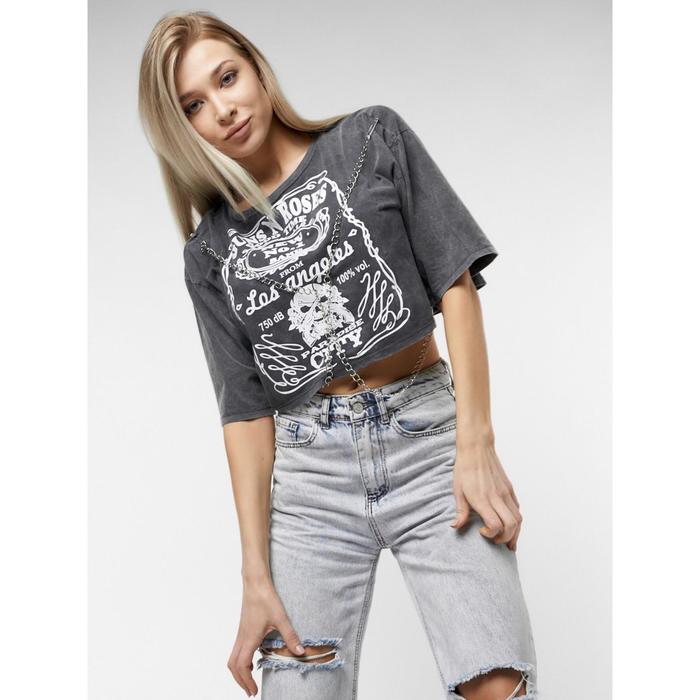 Футболка женская, размер 44, цвет серый
Футболка женская, размер 44, цвет серый