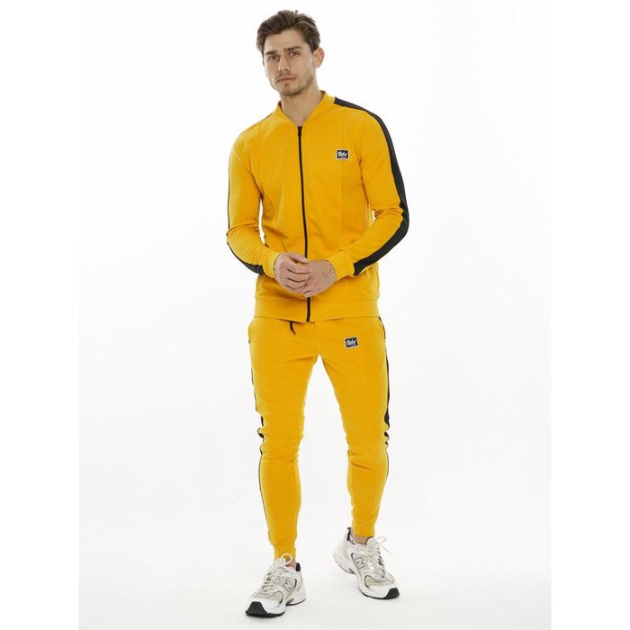 Спортивный костюм мужской, размер 46, цвет горчичный
Спортивный костюм мужской, размер 46, цвет горчичный