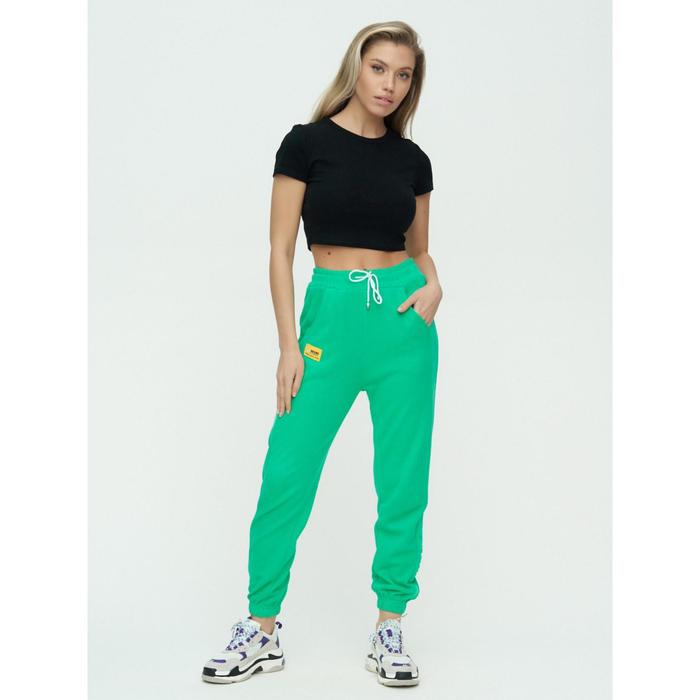 Штаны-джоггеры женские, размер 42, цвет зелёный
Штаны-джоггеры женские, размер 42, цвет зелёный
