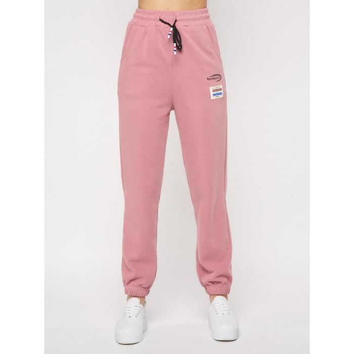 Штаны-джоггеры женские, размер 52, цвет розовый
Штаны-джоггеры женские, размер 52, цвет розовый