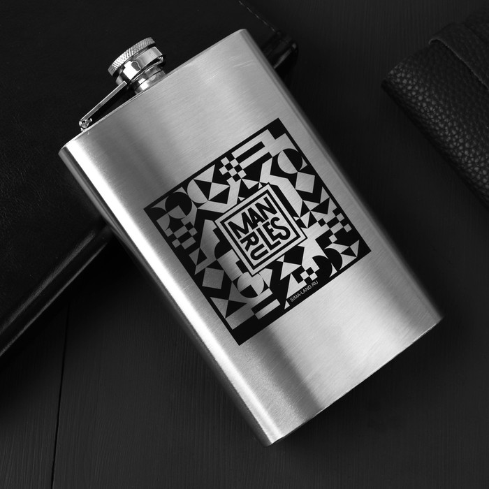 Фляжка "Man rules", 300 мл
Фляжка "Man rules", 300 мл