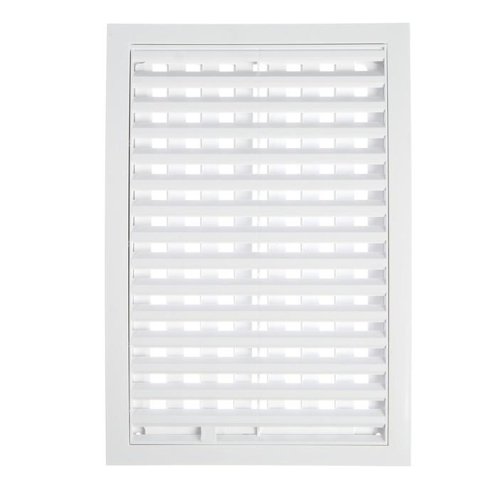 Решетка вентиляционная VENTSFERA РРП2232, 220 х 320 мм, регулируемая, со шторками, разъемная
Решетка вентиляционная VENTSFERA РРП2232, 220 х 320 мм, регулируемая, со шторками, разъемная