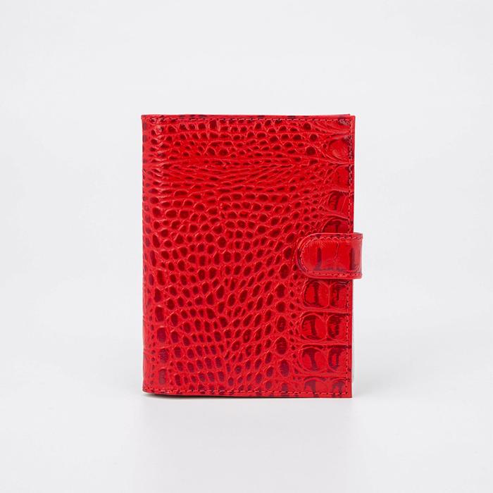 Обложка для автодокументов на клапане, цвет красный
Обложка для автодокументов на клапане, цвет красный