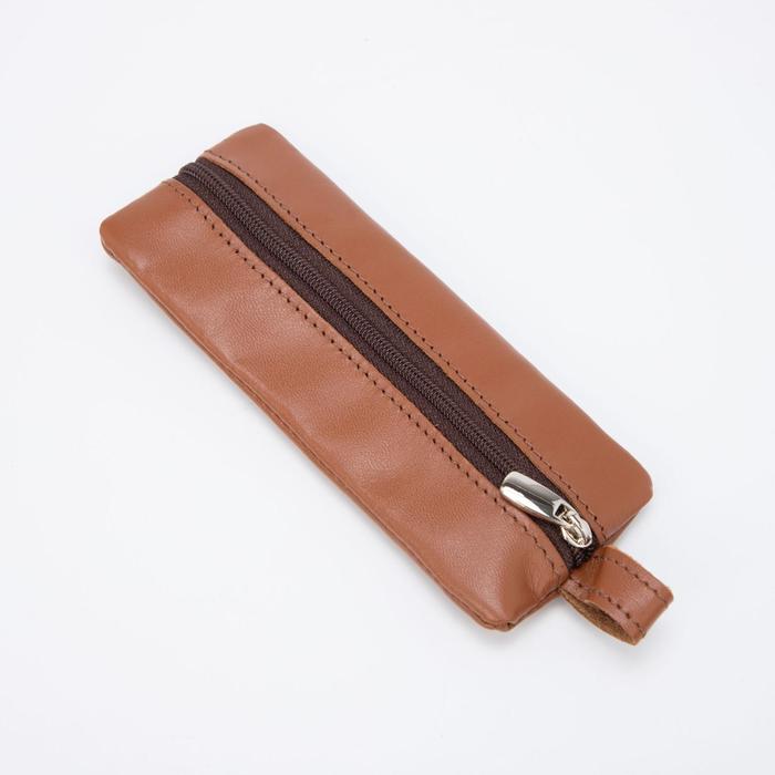 Ключница, длина 15 см, отдел на молнии, кольцо, цвет коньяк
Ключница, длина 15 см, отдел на молнии, кольцо, цвет коньяк