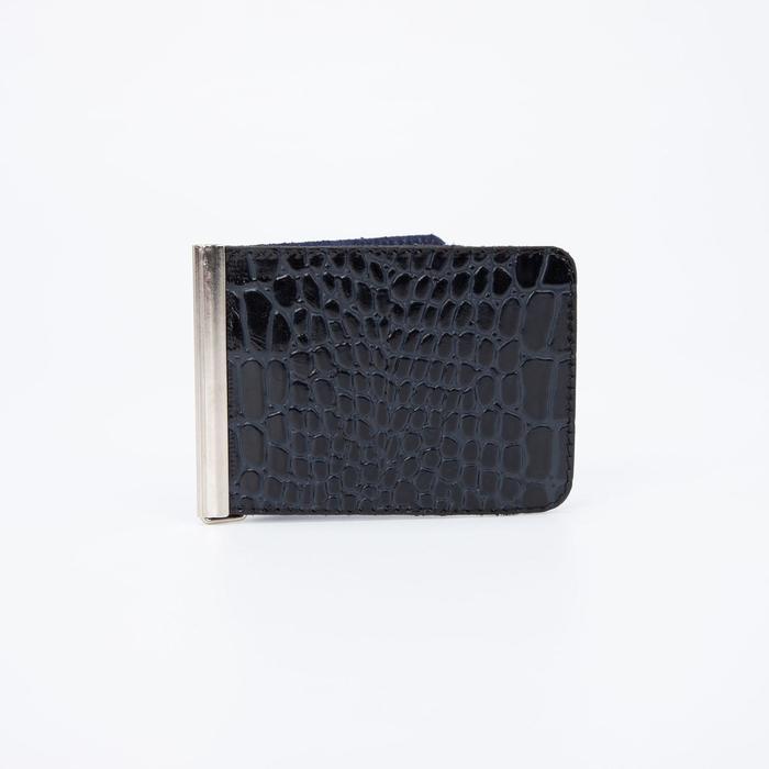 Зажим для купюр, отдел для монет, цвет синий
Зажим для купюр, отдел для монет, цвет синий