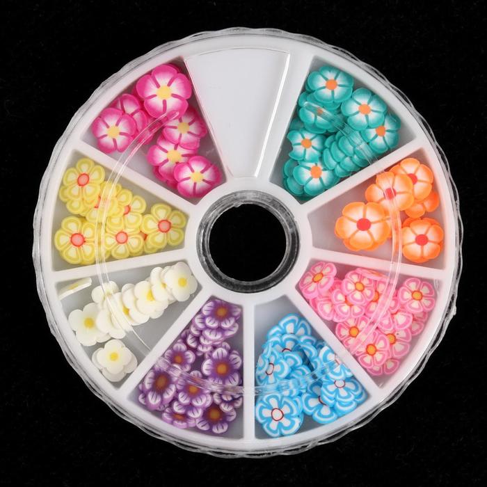 Фимо-дизайн для ногтей «Цветы», цвет МИКС
Фимо-дизайн для ногтей «Цветы», цвет МИКС