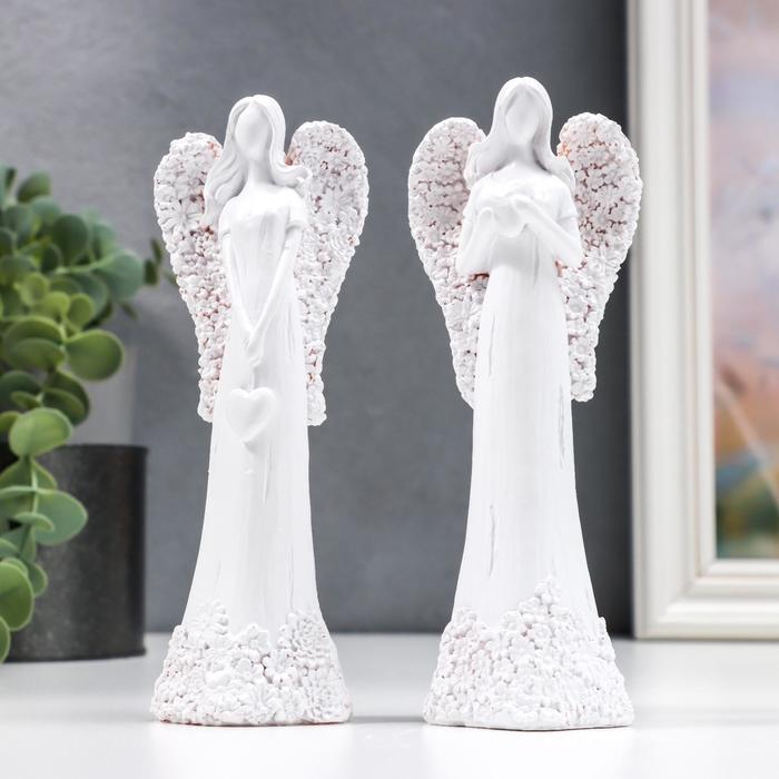 Сувенир полистоун "Белый безликий ангел с сердцем, с цветами на платье" МИКС 15,5х4х5,8 см
Сувенир полистоун "Белый безликий ангел с сердцем, с цветами на платье" МИКС 15,5х4х5,8 см
