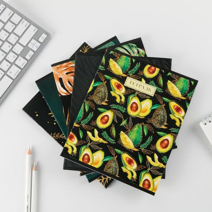 Комплект тетрадей А5, 48 листов на скрепке, 5 шт. «Тропики», обложка мелованный картон 230 гр., внутренний блок в клетку 80 гр., белизна 96%
Комплект тетрадей А5, 48 листов на скрепке, 5 шт. «Тропики», обложка мелованный картон 230 гр., внутренний блок в клетку 80 гр., белизна 96%