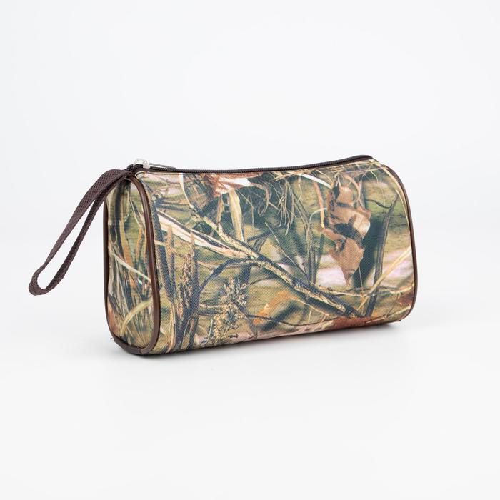 Косметичка, отдел на молнии, цвет зелёный
Косметичка, отдел на молнии, цвет зелёный