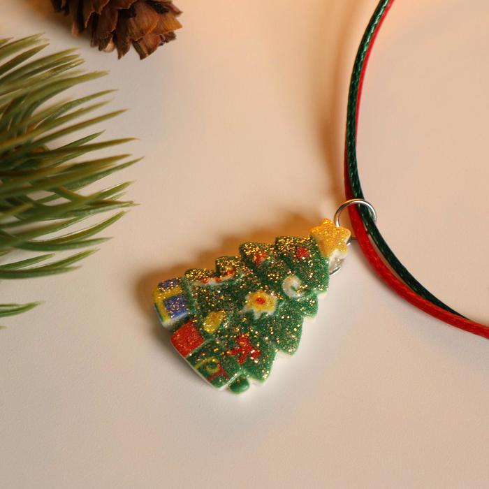 Кулон детский новогодний Выбражулька "Ёлочка", цветной
Кулон детский новогодний Выбражулька "Ёлочка", цветной